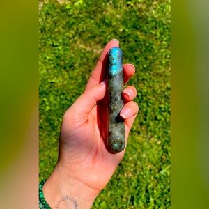 Labradorite Crystal Wand
